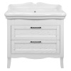 Комплект тумба с раковиной Azario Carolina 90/2, 90*87*50 см, патинa (CS00068638)
