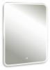 Зеркало AZARIO Стив-4 685х915 c подсветкой и диммером, подсветка+часы (LED-00002316)