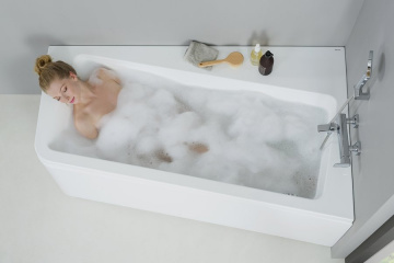 Ванна акриловая Ravak 10° 170х100 P белая