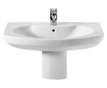 Раковина Roca DAMA SENSO 650х530х195 мм, белая (7.3275.1.100.0)
