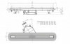 Душевой лоток Bettoserb Advanced Slim 950 13600036