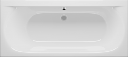 Акриловая ванна STWORKI Хадстен 180x80 см, с каркасом