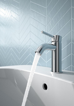 Смеситель для умывальника Ideal SCERALINE, система монтажа EASY-FIX