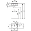 Раковина Ideal Standard CONNECT Arc 35, белая (E791501)