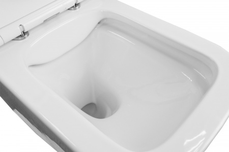Унитаз подвесной Azario BOCA 360х510х350 безободковый, c сиденьем микролифт (AZ-1048 A)