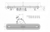 Душевой лоток Bettoserb Advanced Slim 550 13600032