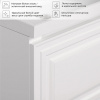 Комплект тумба Итана Verona 60 (595х378х450) подвесная, с раковиной Natella 60, Софт Айс (CS00082490)
