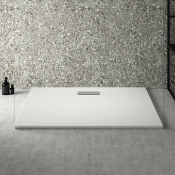 Ультратонкий акриловый прямоугольный душевой поддон Ideal Standard ULTRAFLAT NEW 1200x900x25 мм. Для напольной или встраиваемой установки (T448301)