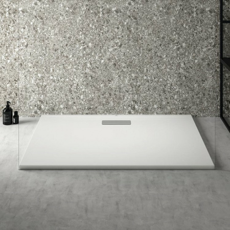 Ультратонкий акриловый прямоугольный душевой поддон Ideal Standard ULTRAFLAT NEW 1200x900x25 мм. Для напольной или встраиваемой установки (T448301)