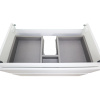 Комплект тумба Azario Velluto 80 800х450х660 подвесная, с раковиной Slim 80, белый матовый (CS00088603)