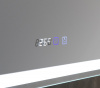 Зеркало-шкаф AZARIO Фиджи 50 508х756х140 c подсветкой и диммером + часы (LED-00002361)