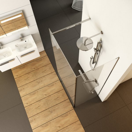 Душевой уголок Ravak Walk-In Corner 120 x 90 см, блестящий/транспарент