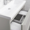 Комплект тумба Итана Verona 60 597х378х450 подвесная, с раковиной Natella 60, керамик (CS00080612)