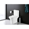 Унитаз-компакт AZARIO FRETTA ROUND 650x340x790 напольный, безободковый в комплекте с бачком и сиденьем микролифт (AZ-7121)