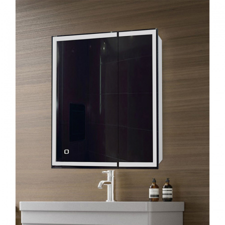 Зеркало-шкаф AZARIO Minio 1Л 700х800 c подсветкой и диммером (CS00075842)