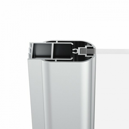 Душевая дверь Ravak Chrome CSD2-120 распашная, стекло Transparent, профиль Белый  (0QVGC100Z1)