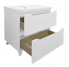Комплект Тумба Azario LOTOS 80/2 Н 820х475х835 напольная с раковиной Monte 80 (CS00081987)