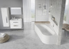 Ванна акриловая Ravak CHROME 170х105 R белая